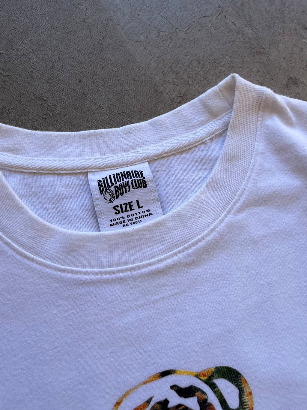 Billionaire Boys Club white tee - L
