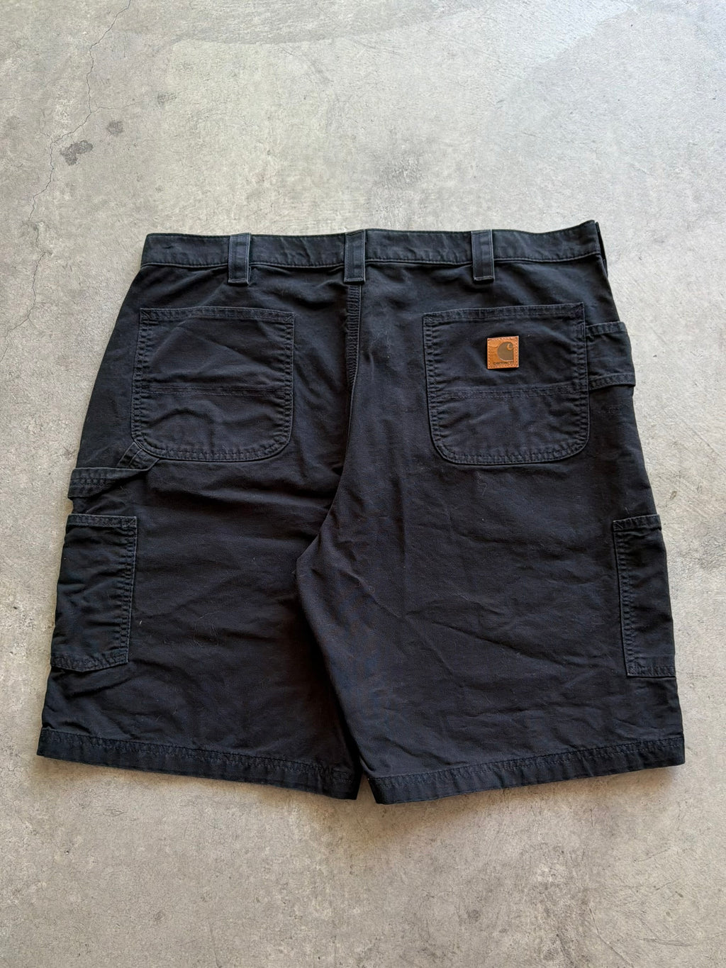 Carhartt black carpenter shorts Sz 39