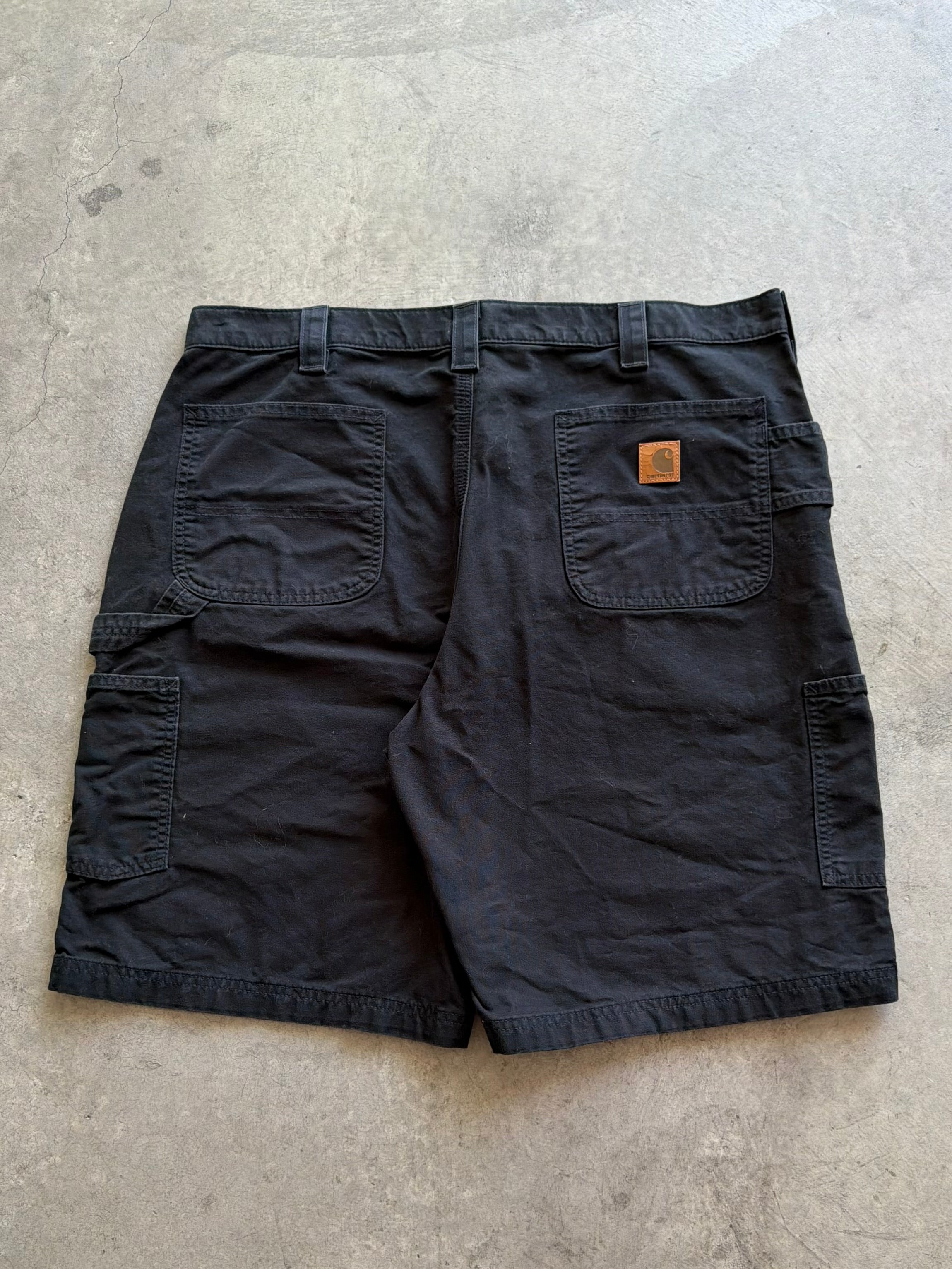 Carhartt black carpenter shorts Sz 39