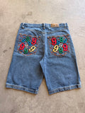 Gino Green Global jorts Sz 34
