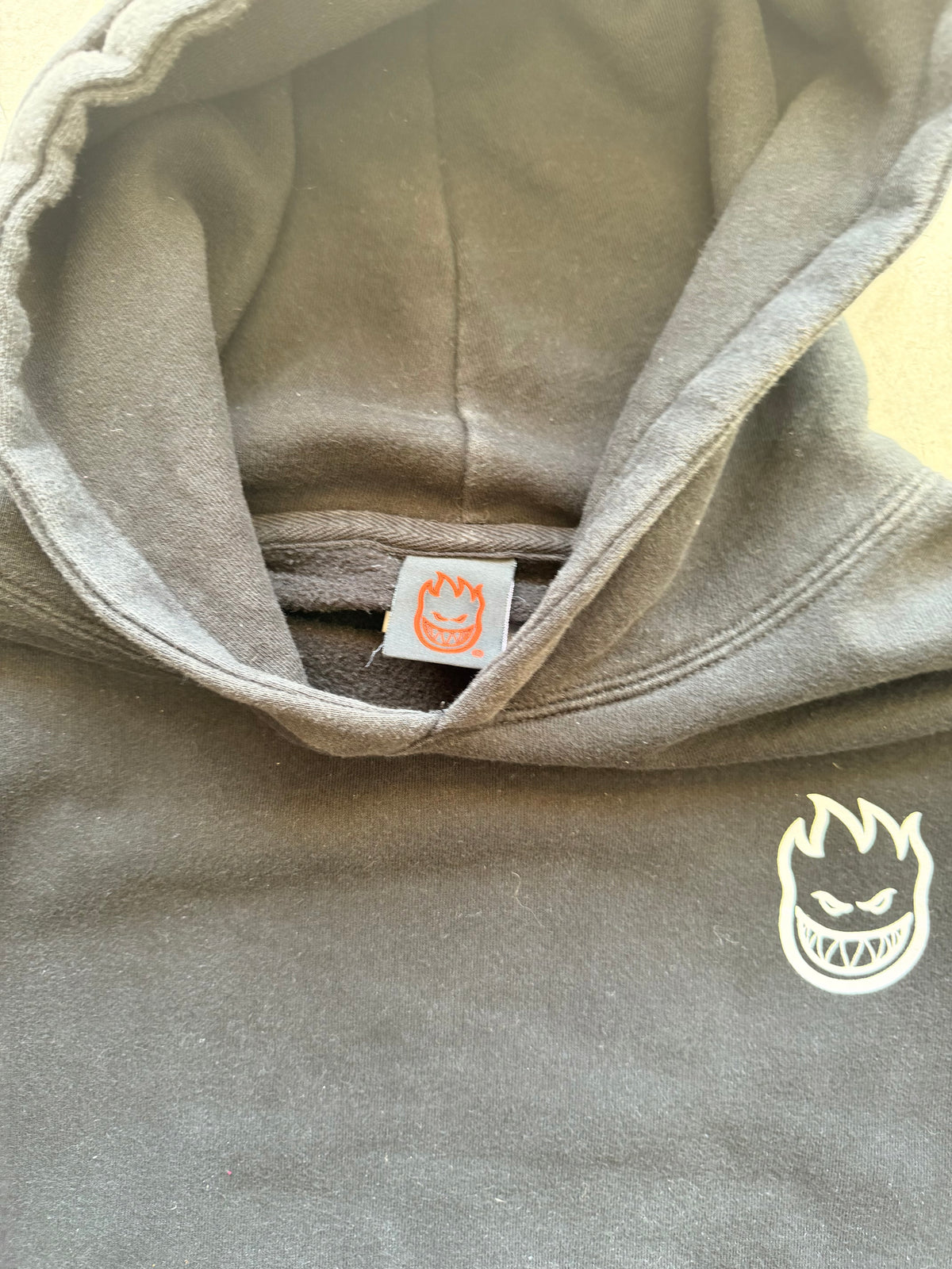 Spitfire black hoodie - XL