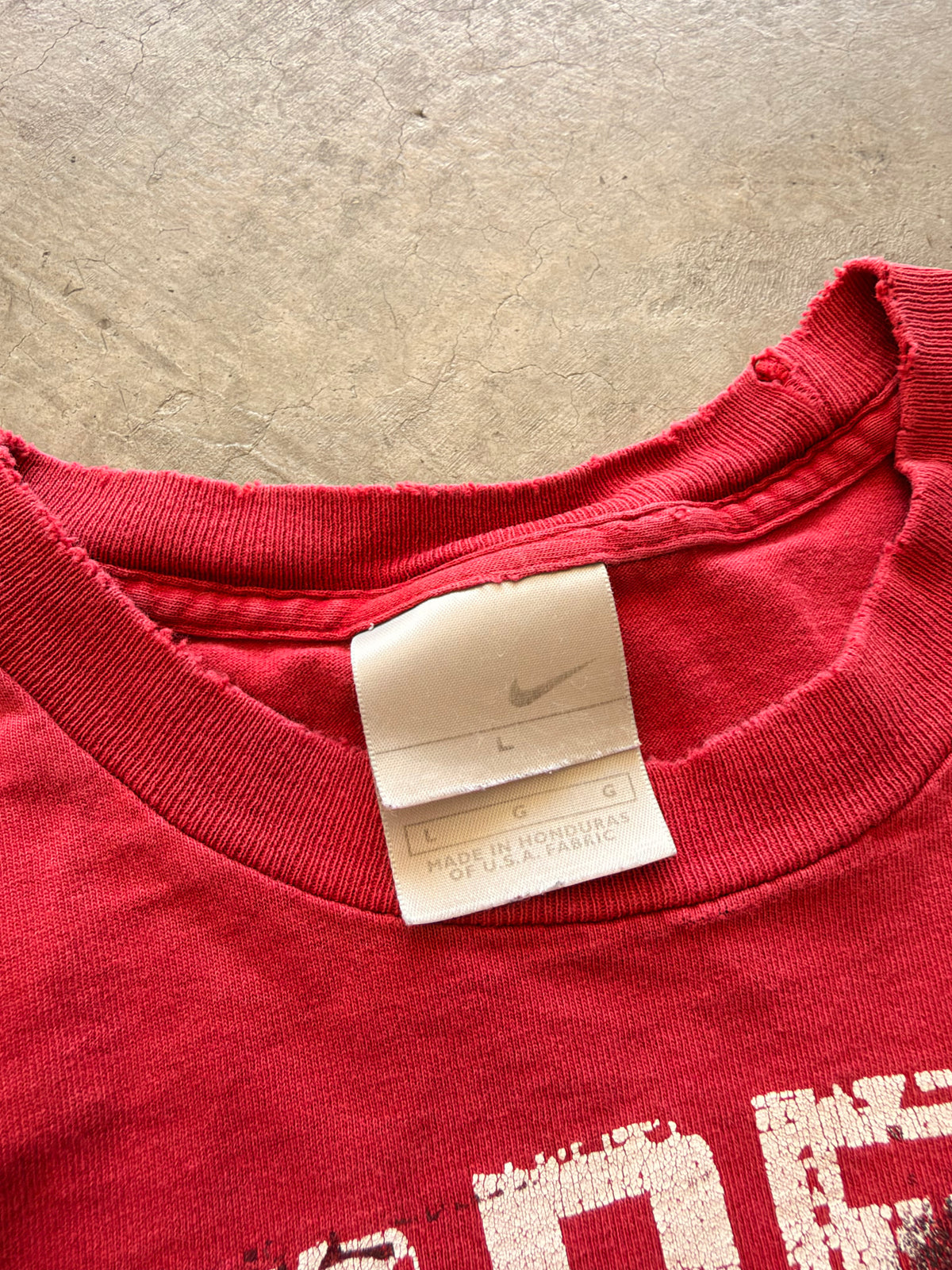 Vintage Nike soccer tee - L