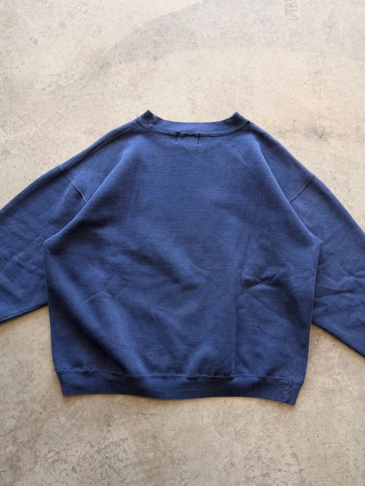Y2K Tommy Hilfiger blue crewneck - XL