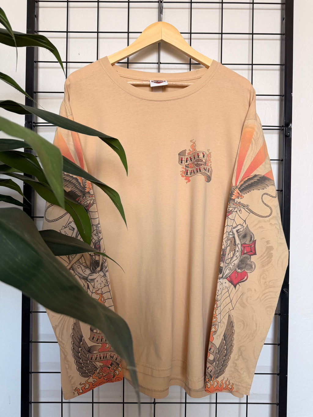 2007 Harley Davidson Shiawassee Michigan longsleeve tee - XL