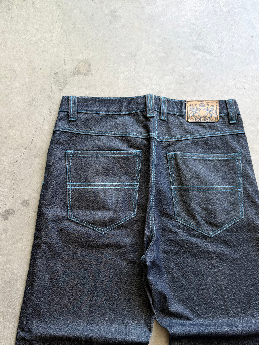 Brooklyn raw y2k denim jeans Sz 36