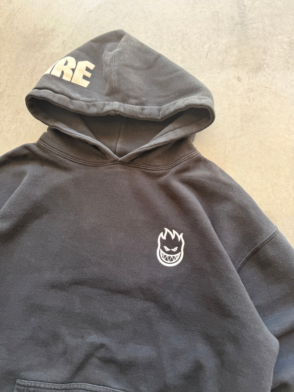 Spitfire black hoodie - XL