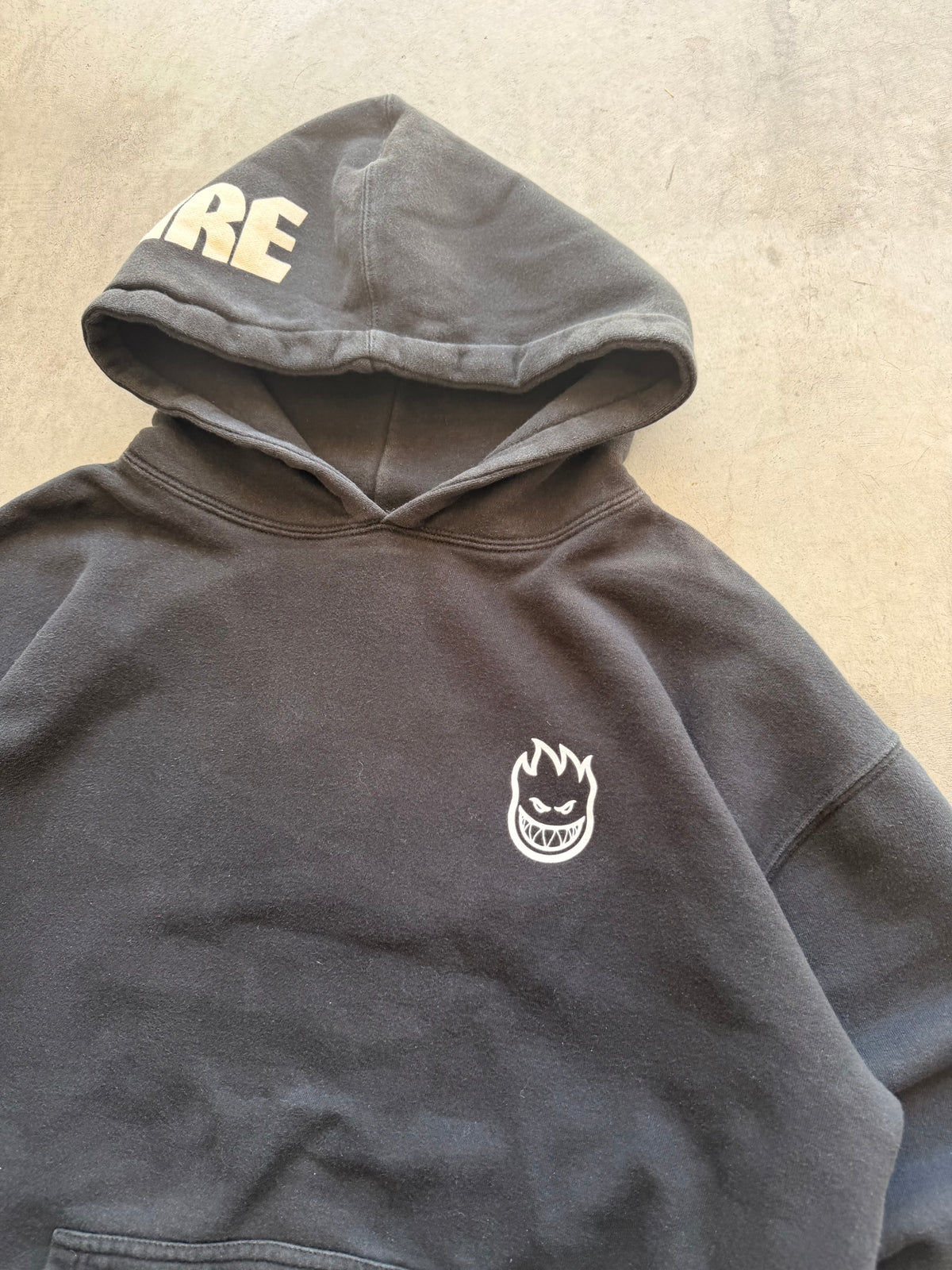 Spitfire black hoodie - XL
