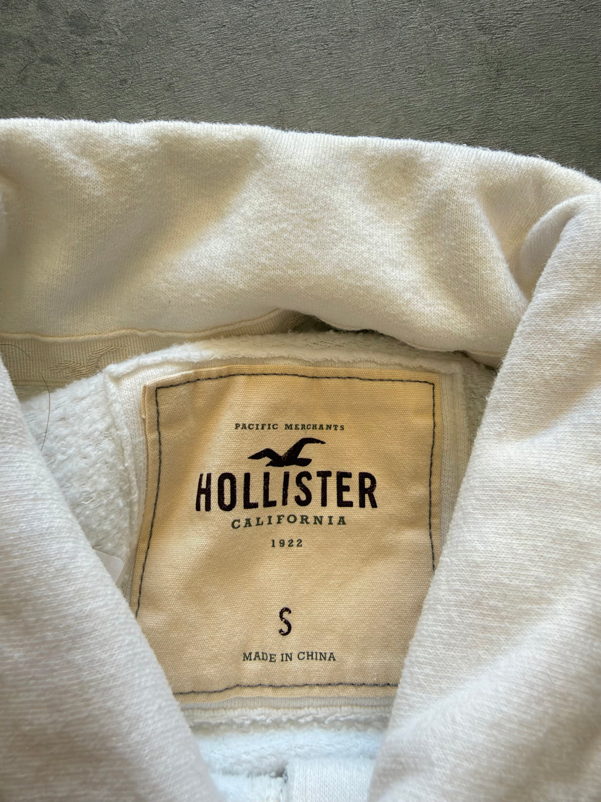 y2k Hollister white button up - S