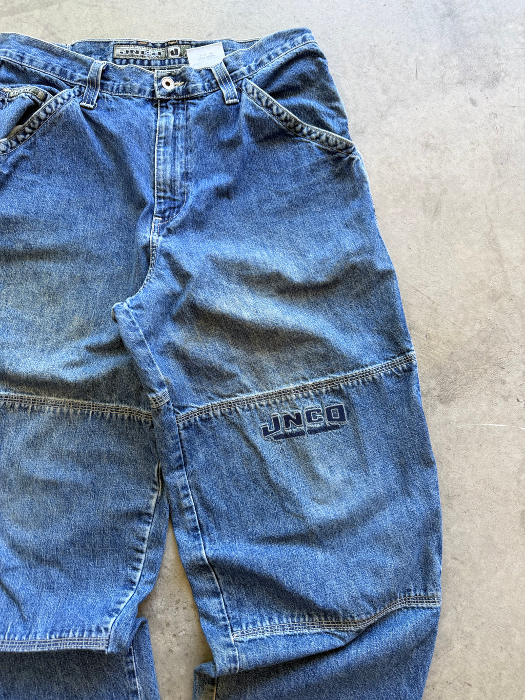 JNCO double knee vintage denim jeans Sz 34