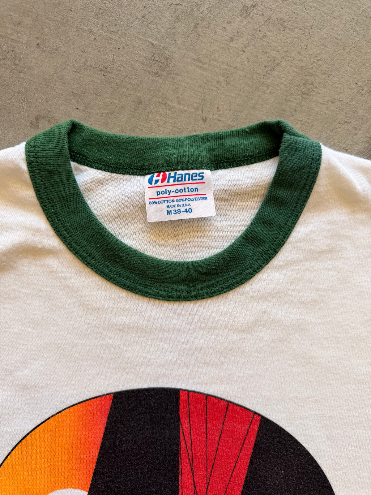 80s Seattle ringer tee - M