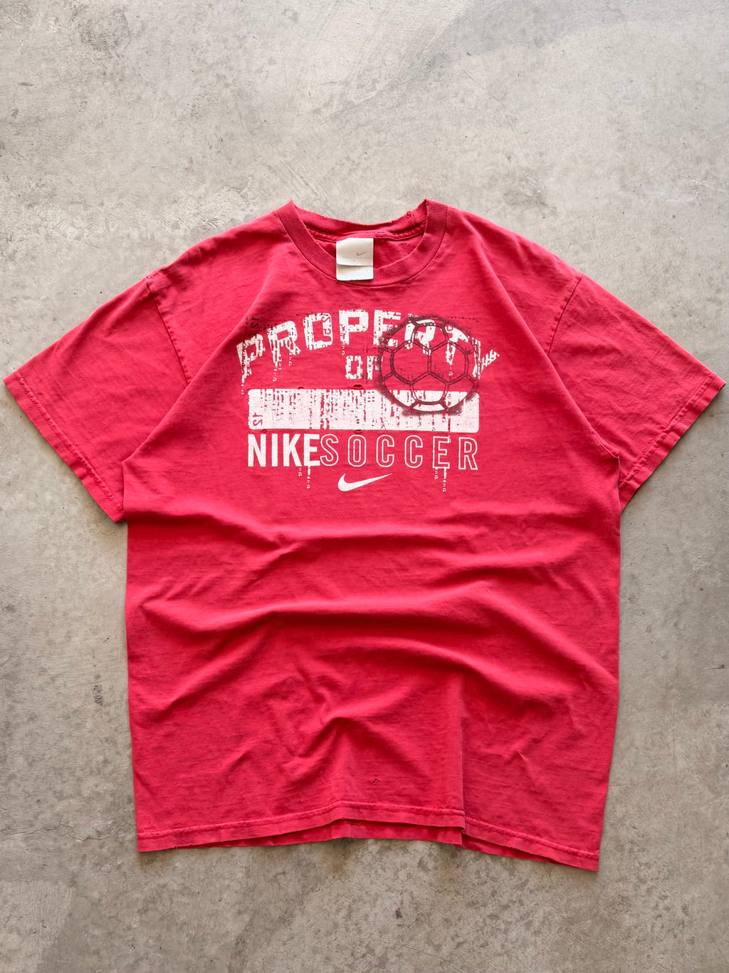 Vintage Nike soccer tee - L