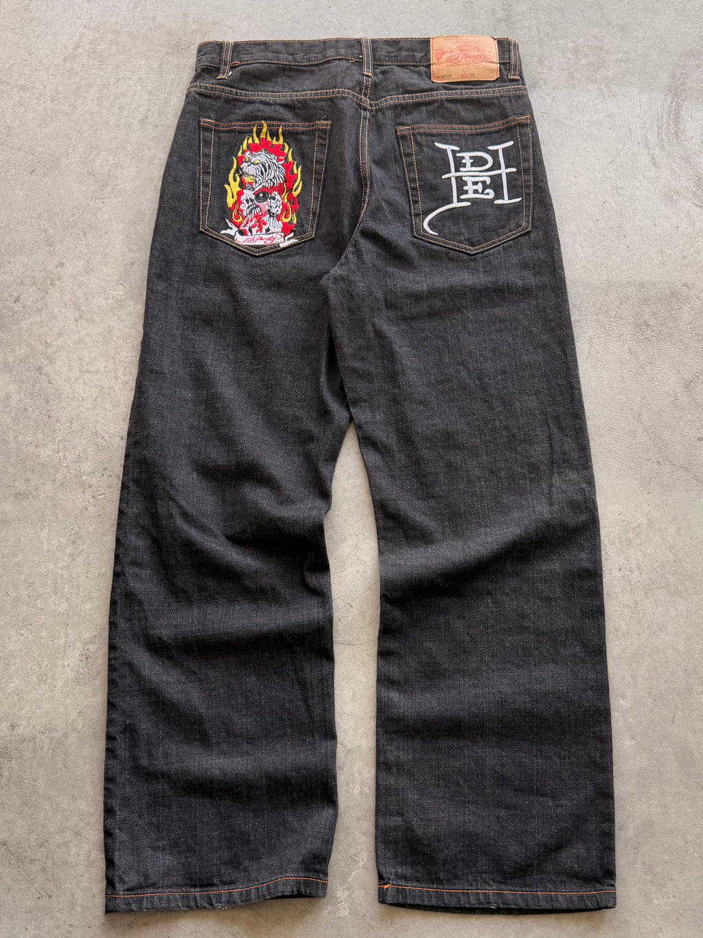 Ed Hardy snake jeans Sz 36
