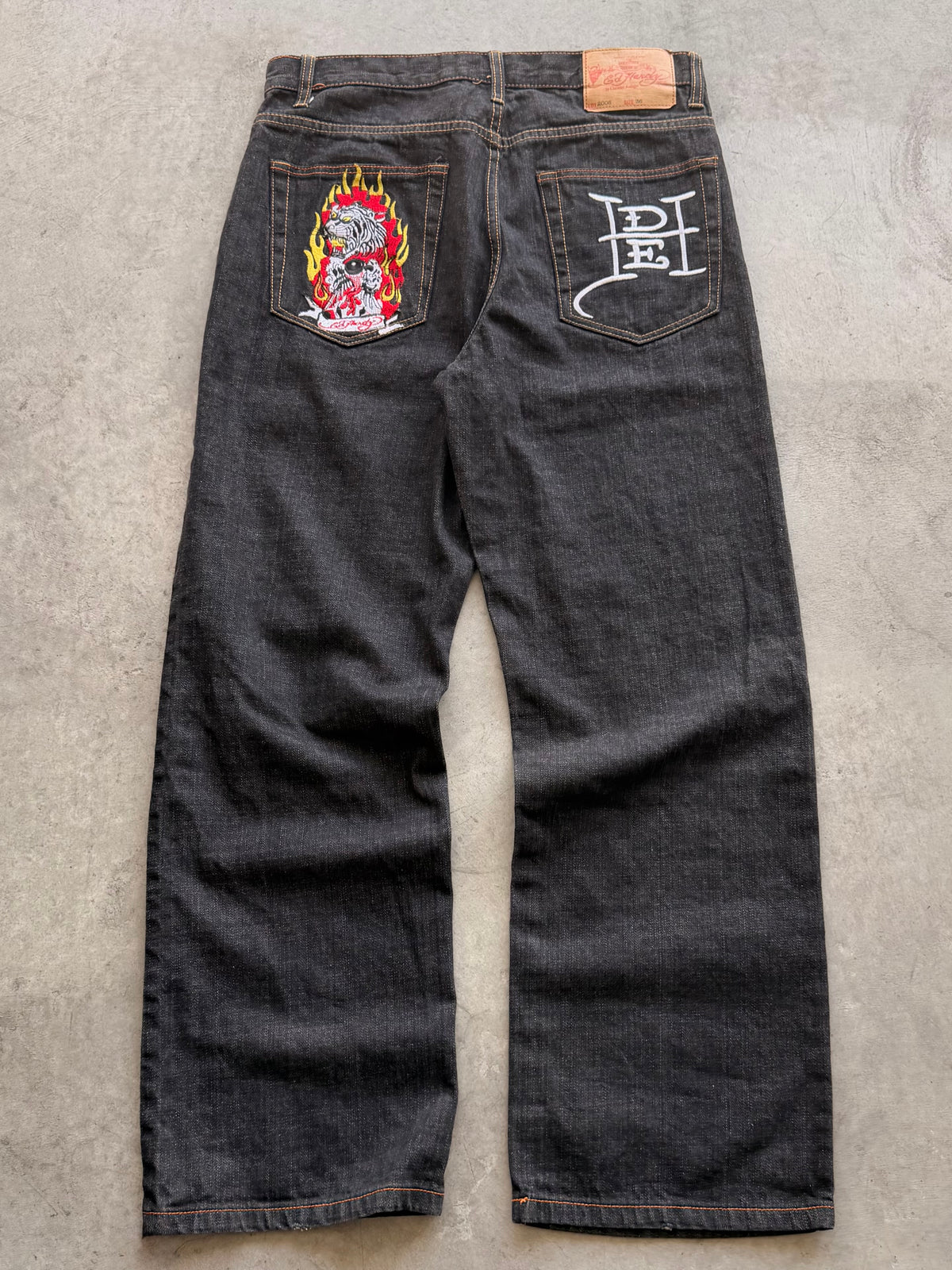 Ed Hardy snake jeans Sz 36