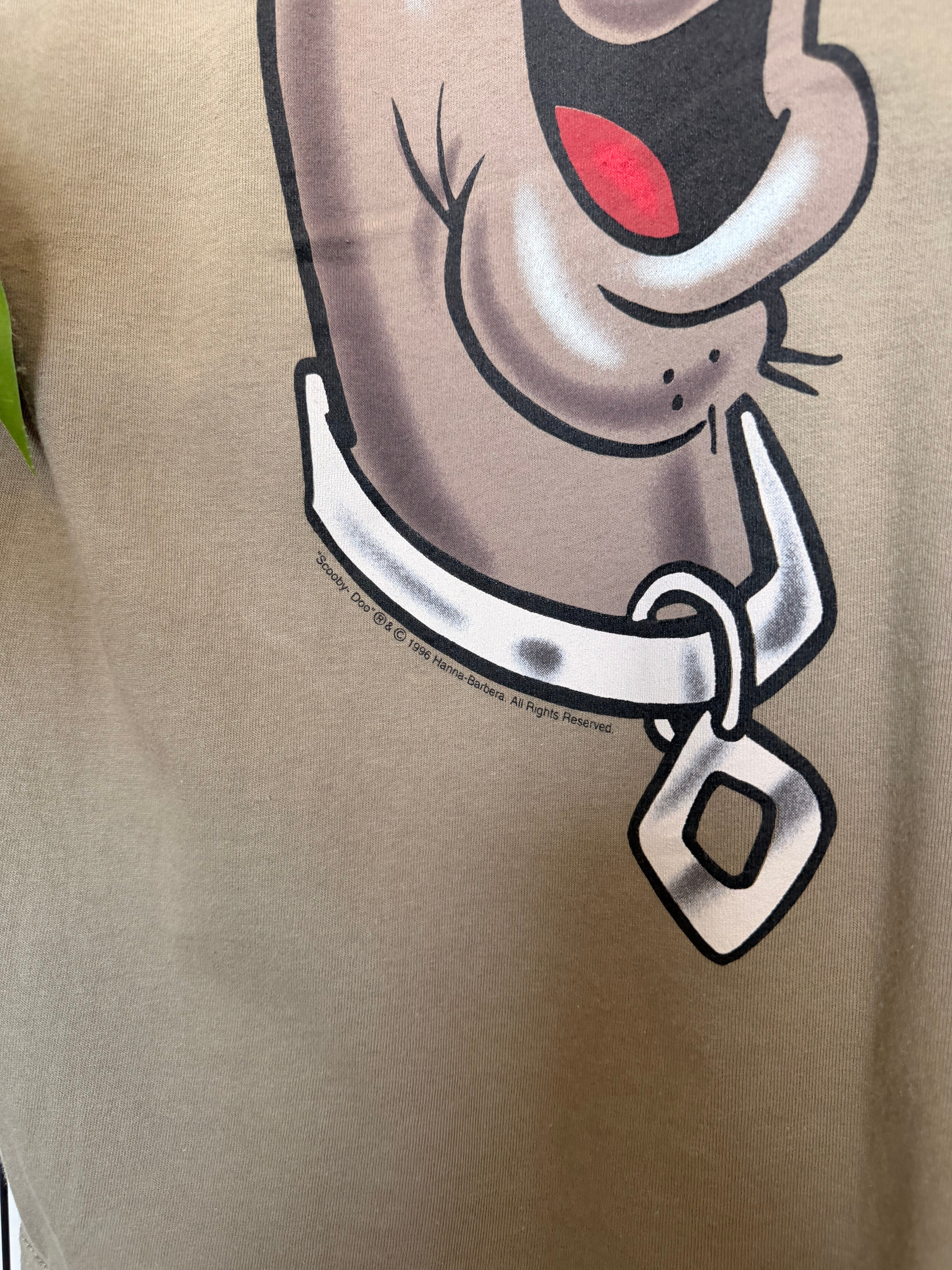 90s Scoobywear big face tee - M
