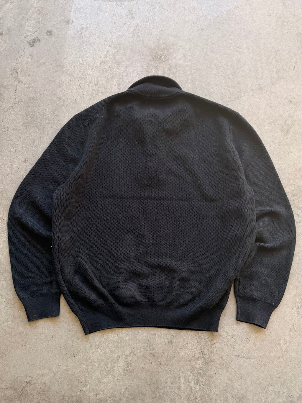 Polo black quarter zip - L