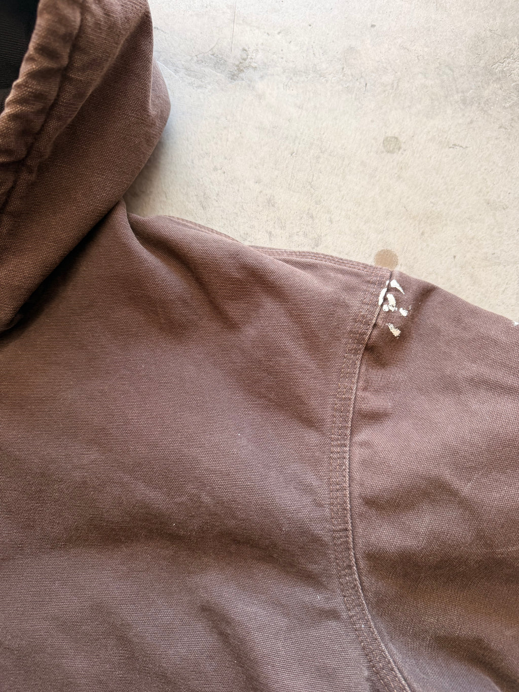 J130 dark brown Carhartt jacket - XL
