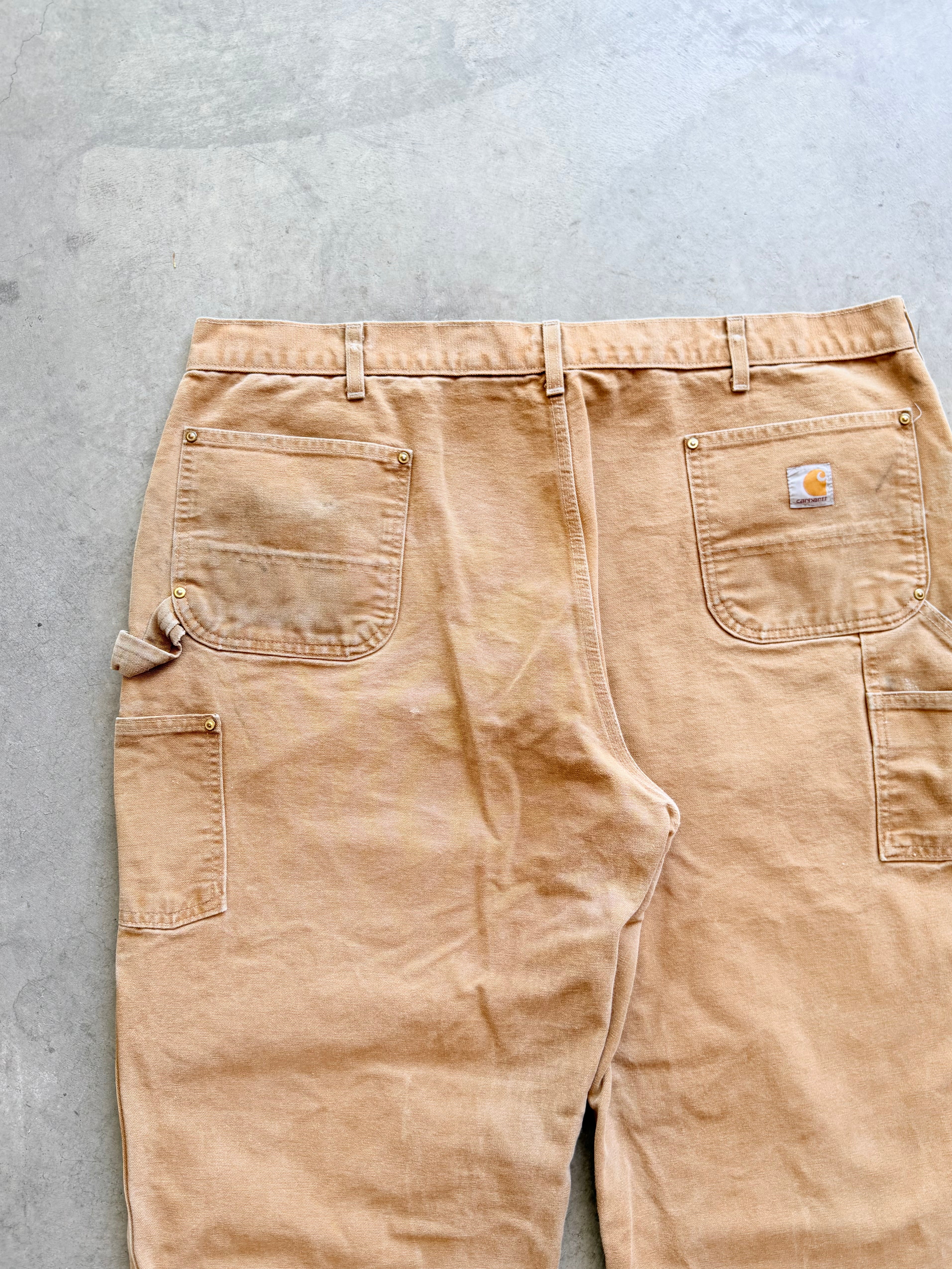 Carhartt tan double knee pants Sz 42