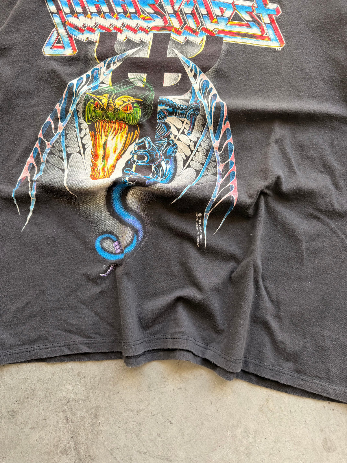 90s Judas Priest tour tee - M