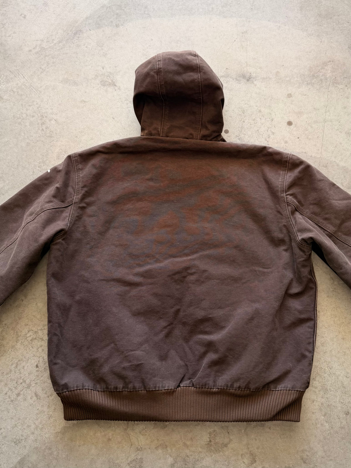 J130 dark brown Carhartt jacket - XL