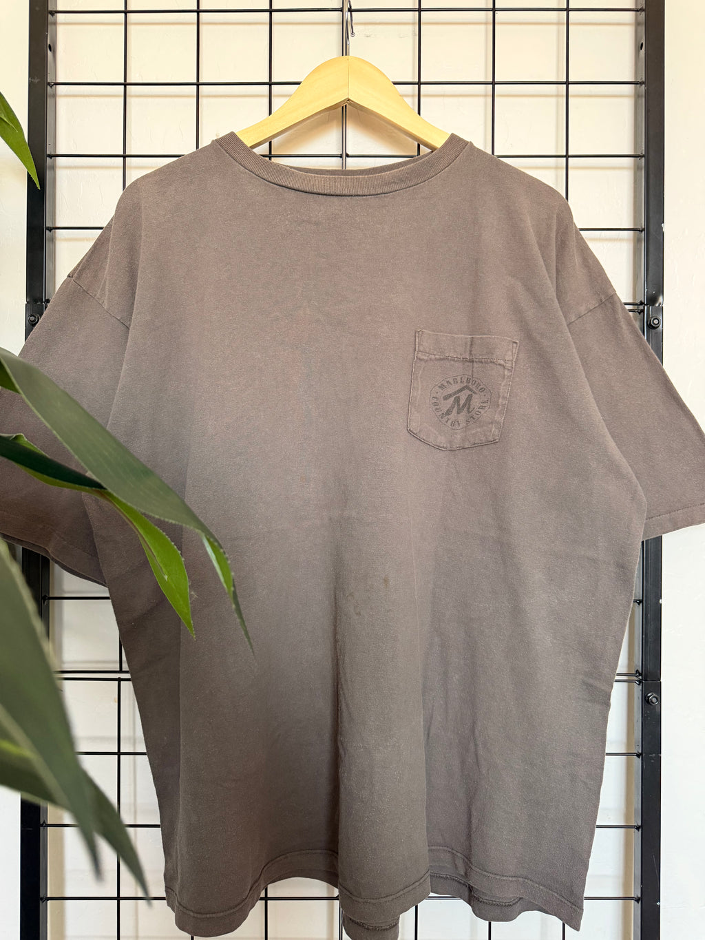 90s Marlboro cowboy brown tee - XL