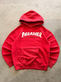 Red Thrasher hoodie - M