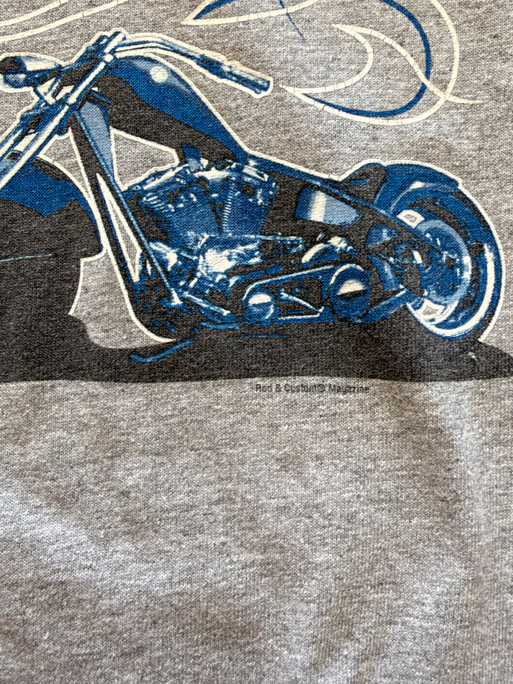 Rod Customs biker long sleeve - 2XL