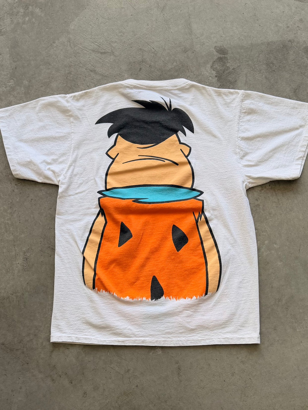 90s Fred Flintstone double sided tee - M