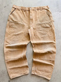 Carhartt tan double knee pants Sz 42