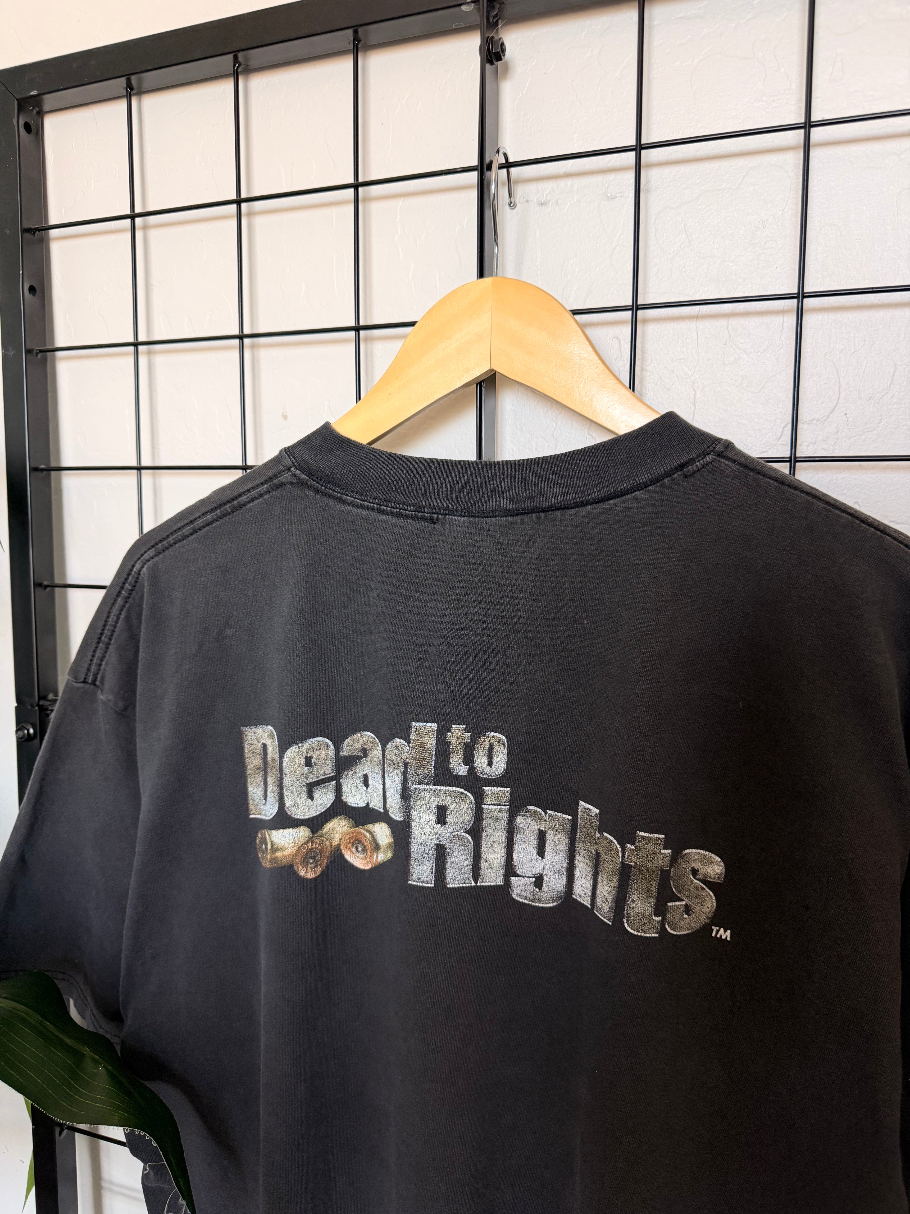 Namco Dead to Rights black tee - L