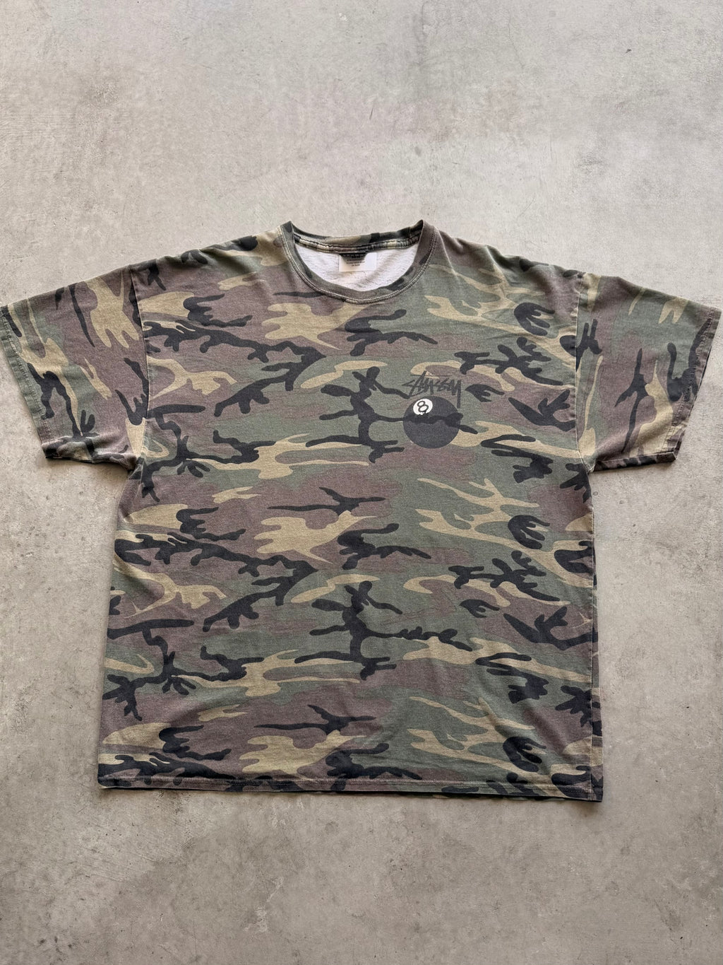 Stussy camo 8ball - XL