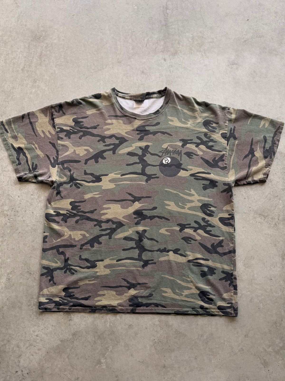 Stussy camo 8ball - XL