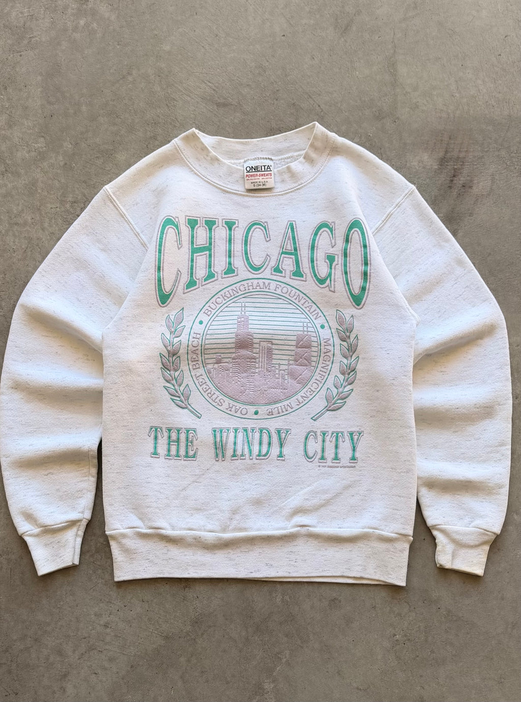 90s Chicago crewneck - S