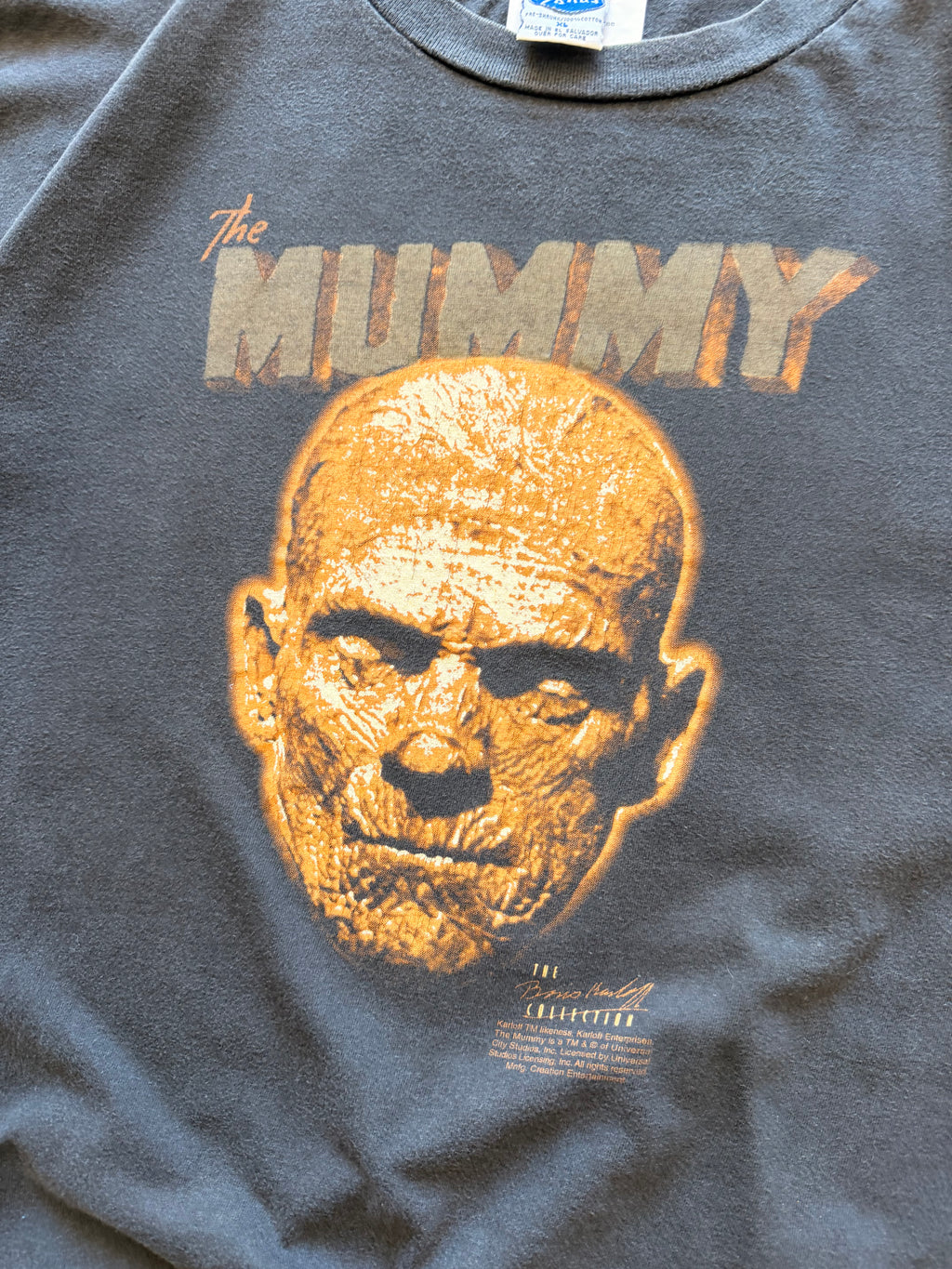 The Mummy black tee - XL