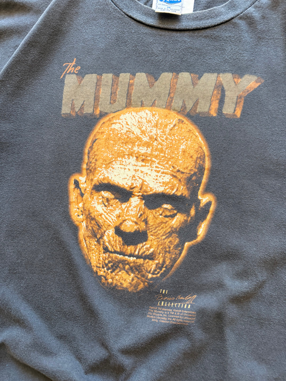 The Mummy black tee - XL