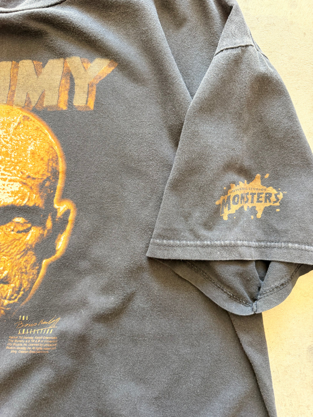 The Mummy black tee - XL