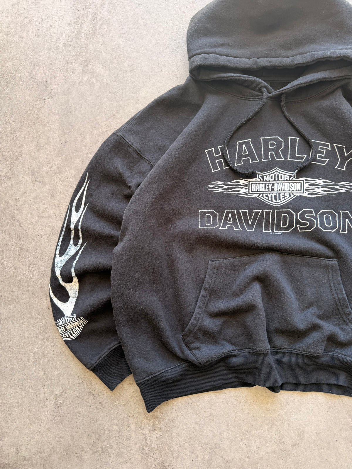 Harley Davidson black hoodie - 2XL