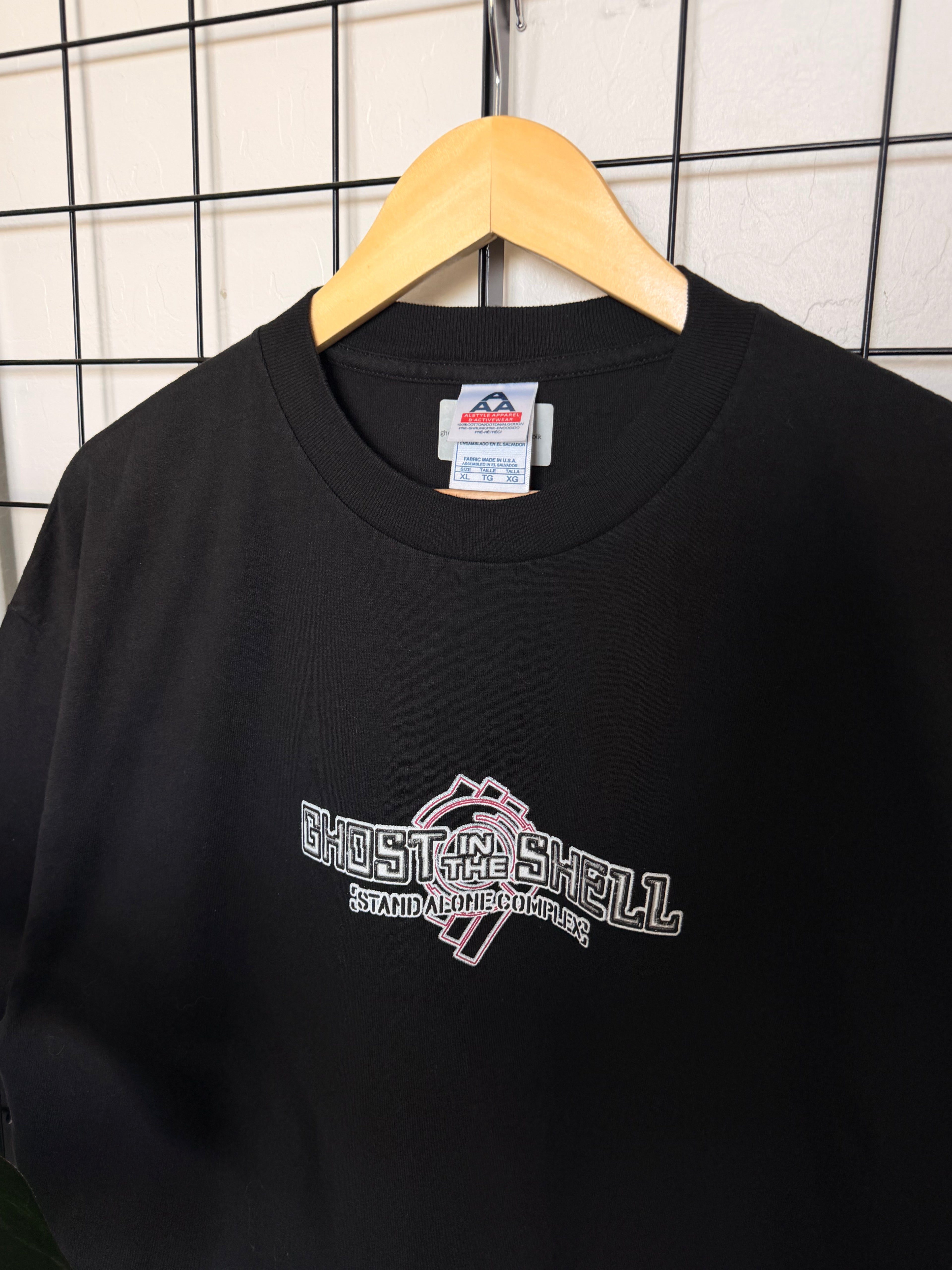 Ghost in the shell stand alone black tee - XL