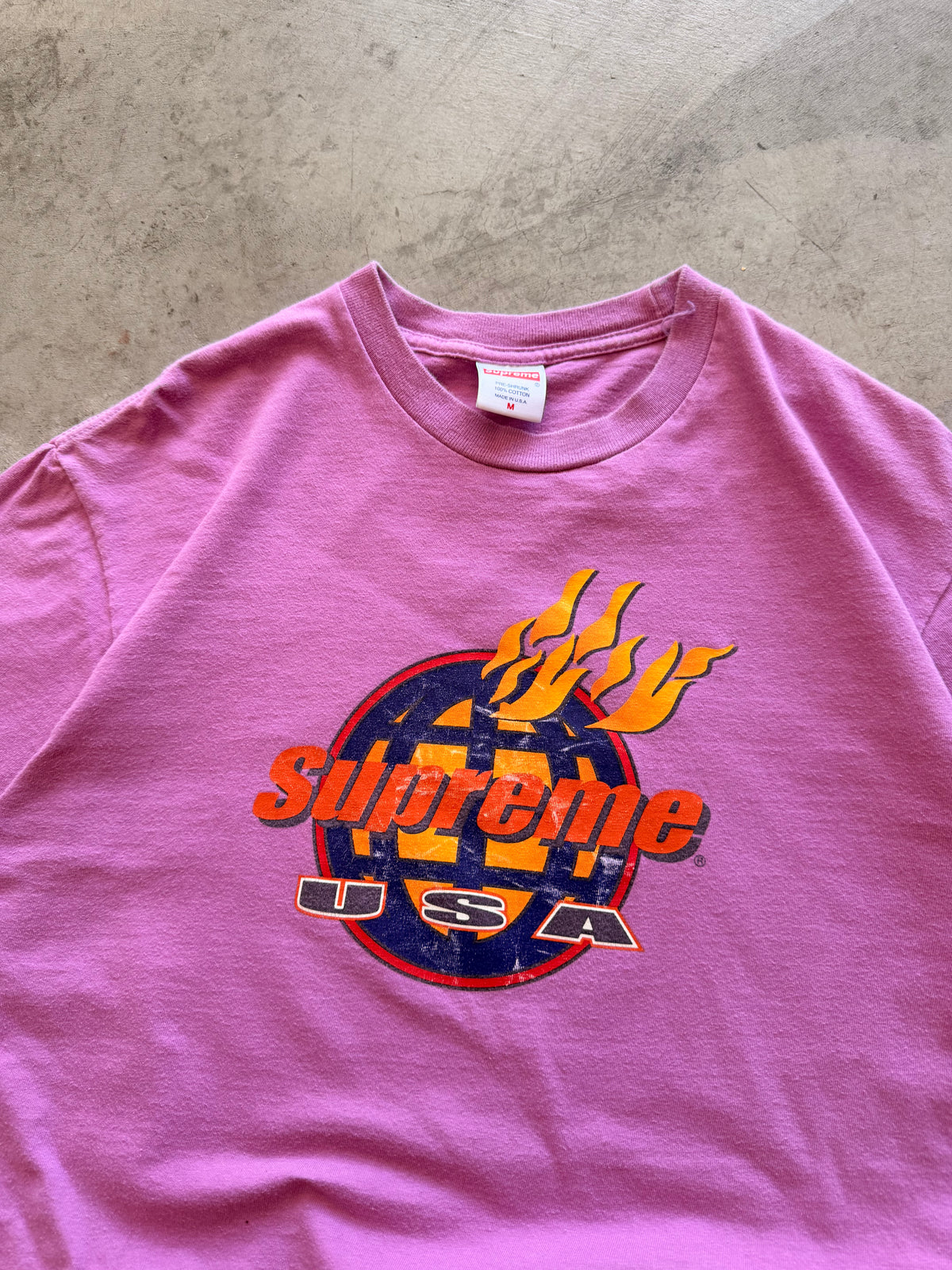 Supreme fire ss17 tee - M