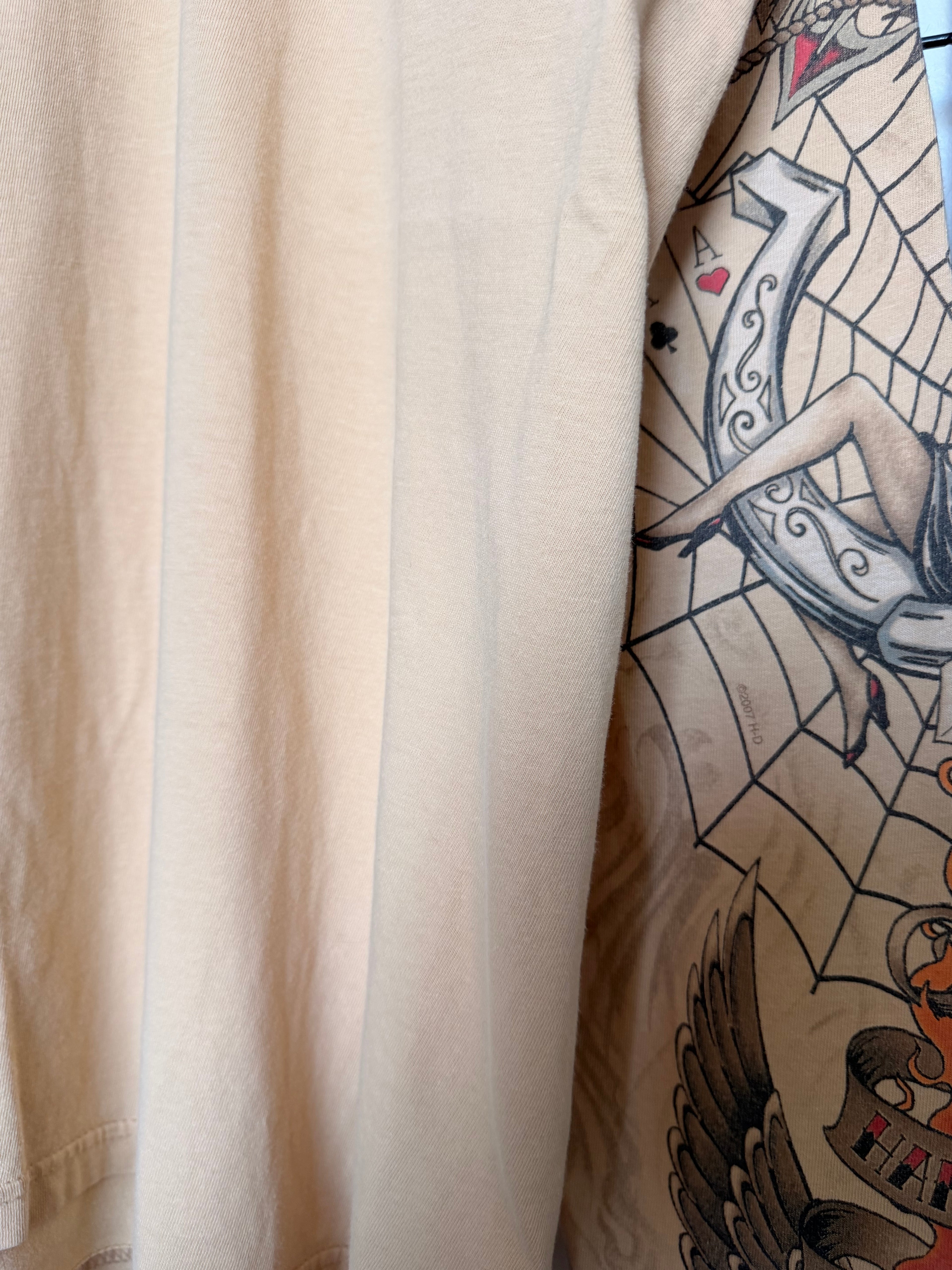 2007 Harley Davidson Shiawassee Michigan longsleeve tee - XL