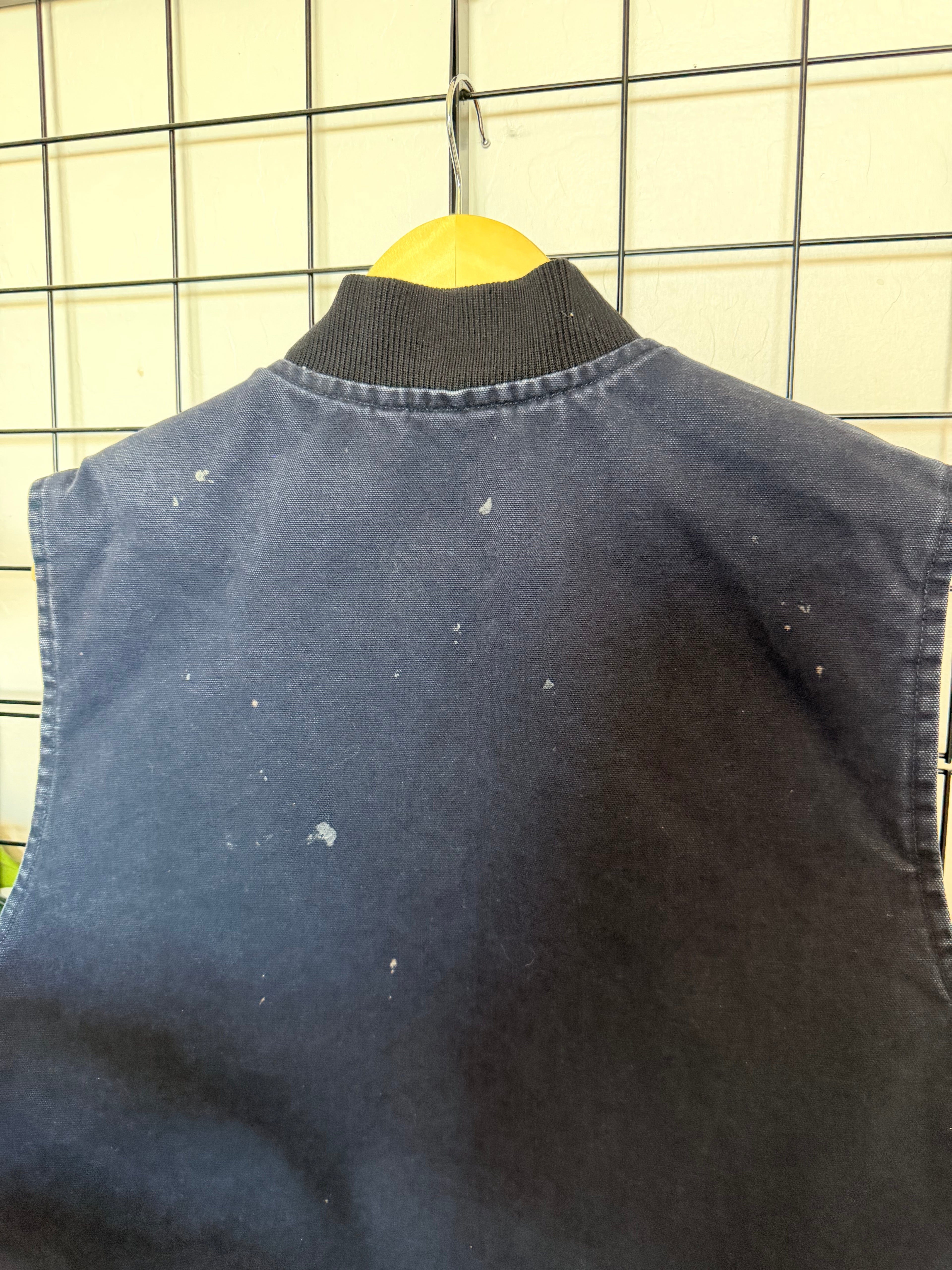 2004 Carhartt VO2 MDT navy vest - L