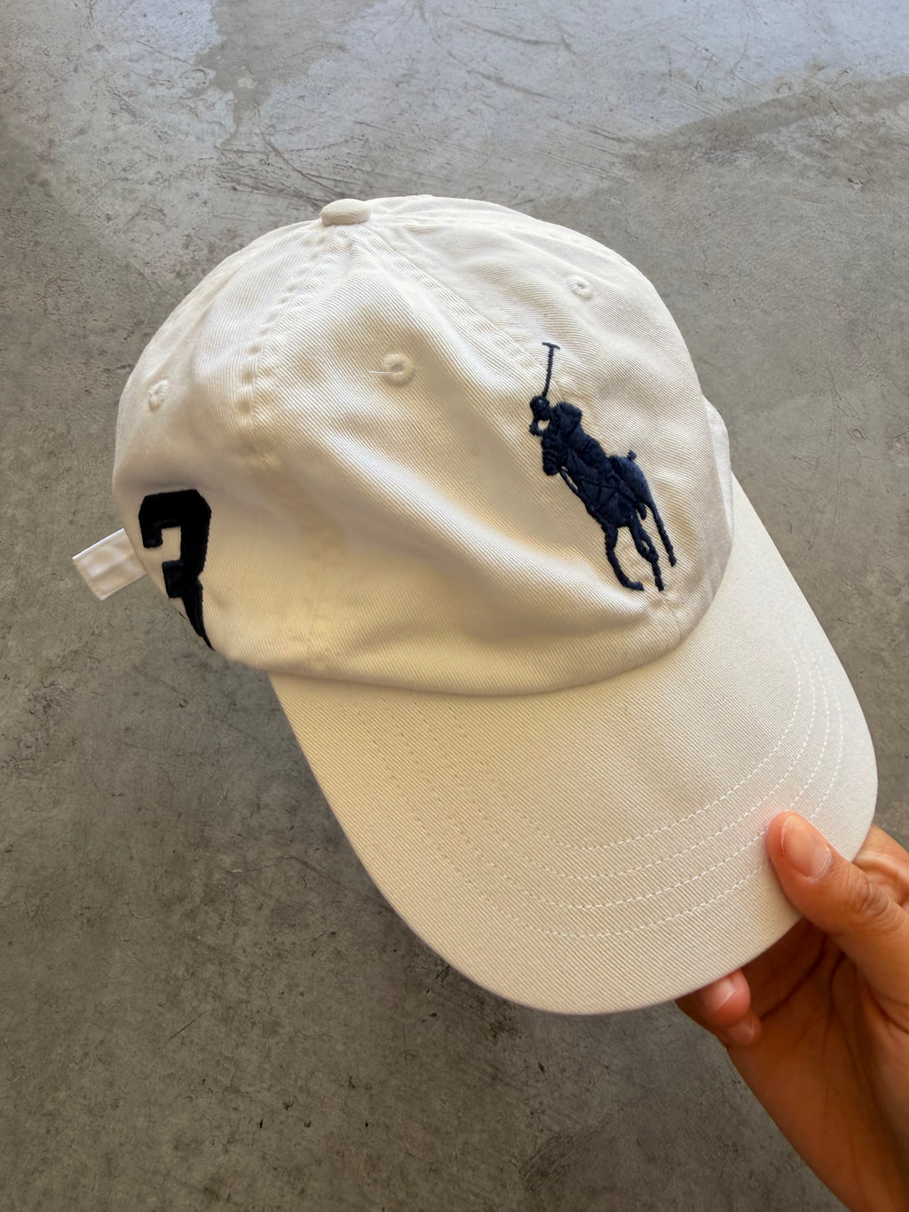 Polo white hat #3