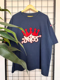 JNCO Jeans crown puff print logo tee - L