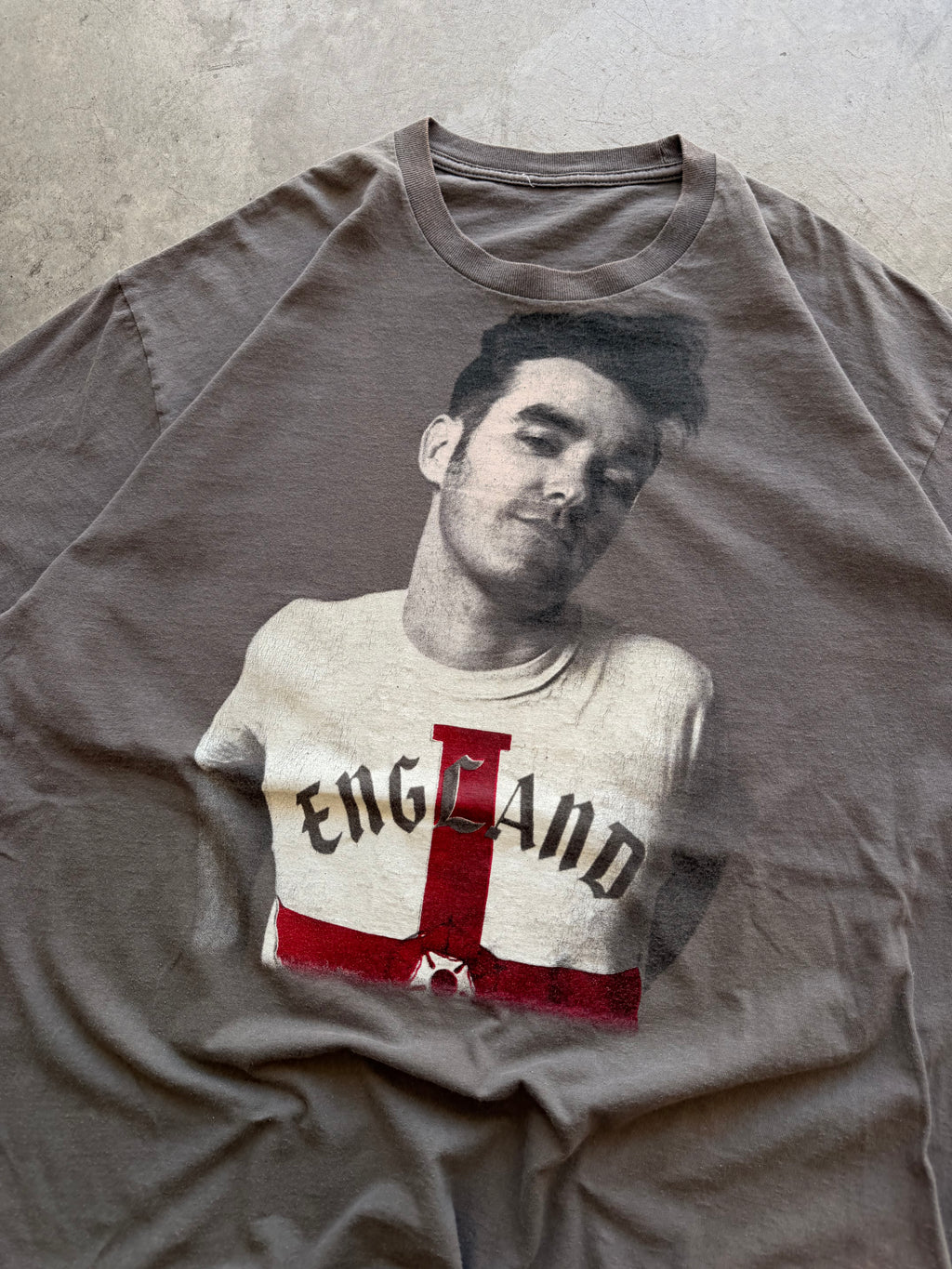 Morrissey grey tour tee - L