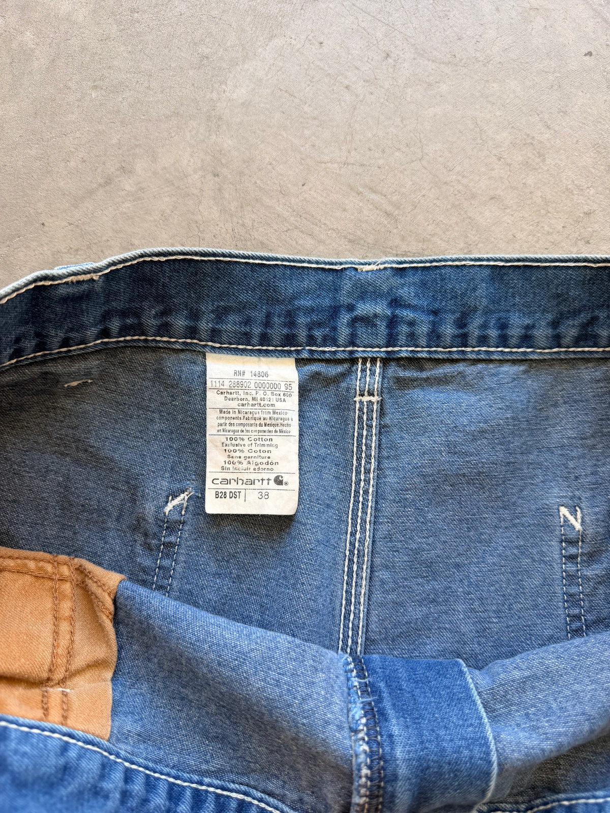 Carhartt carpenter jorts Sz 36