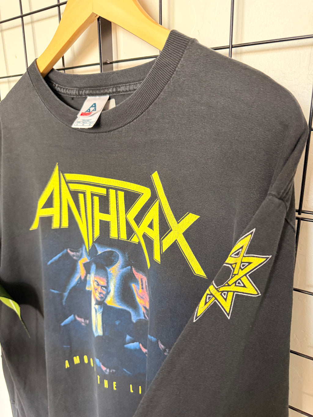 Anthrax Among the Living long sleeve tee - L