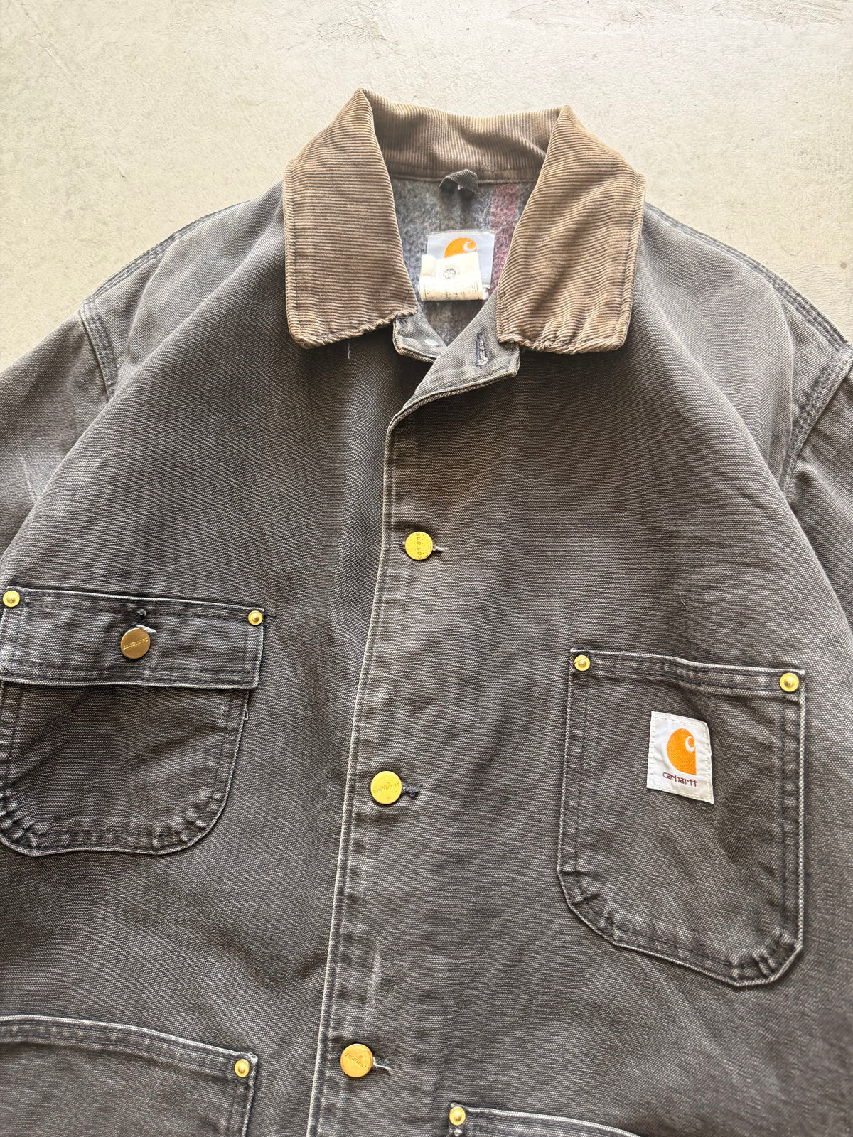 Carhartt black chore jacket - XL