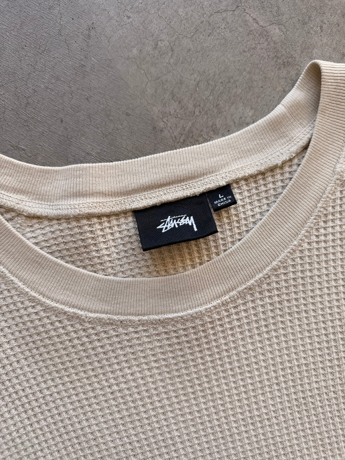 Stussy thermal basic logo - L