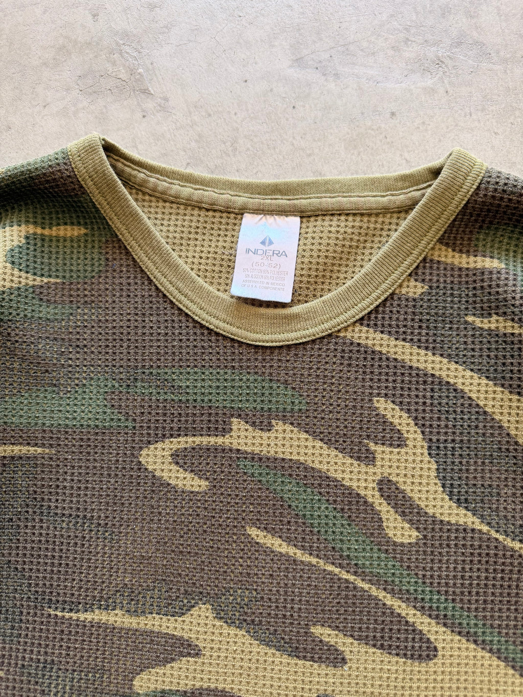 Camo thermal long sleeve - 2XL