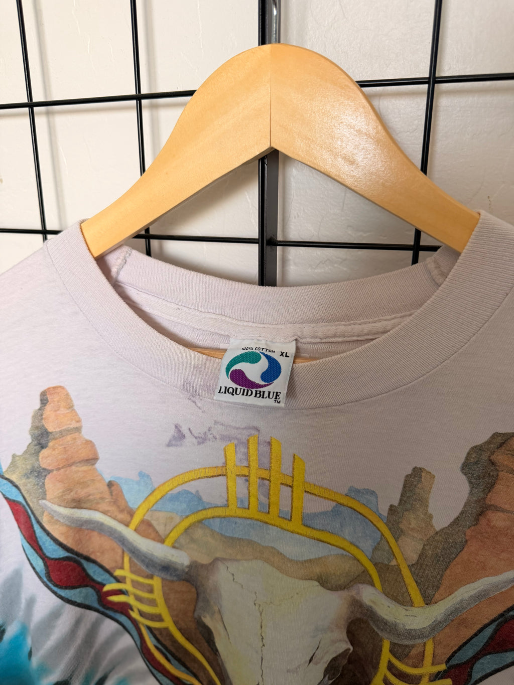 Liquid Blue Bullhead AOP tee - XL
