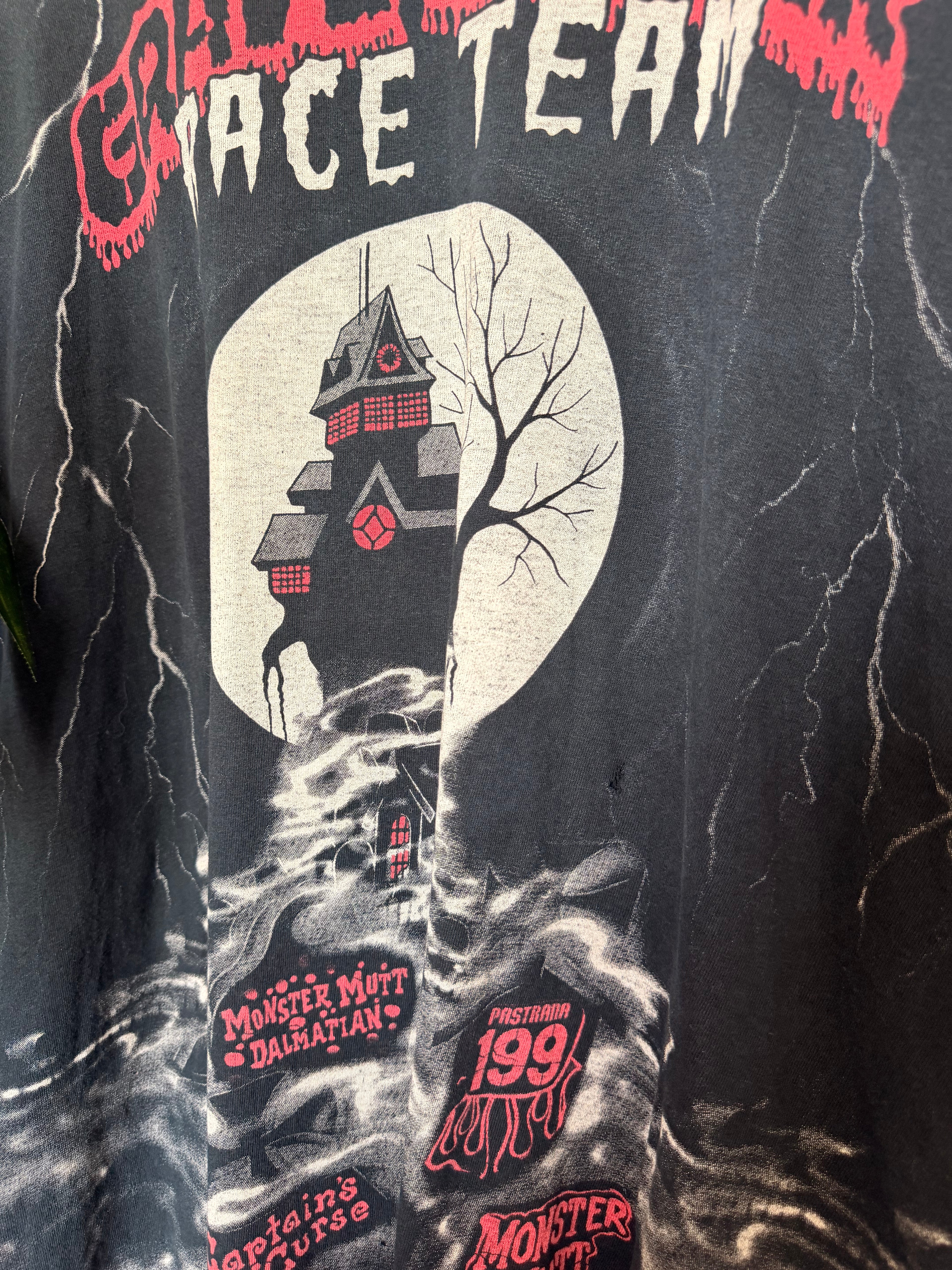Grave Digger race team AOP long sleeve tee - 2XL